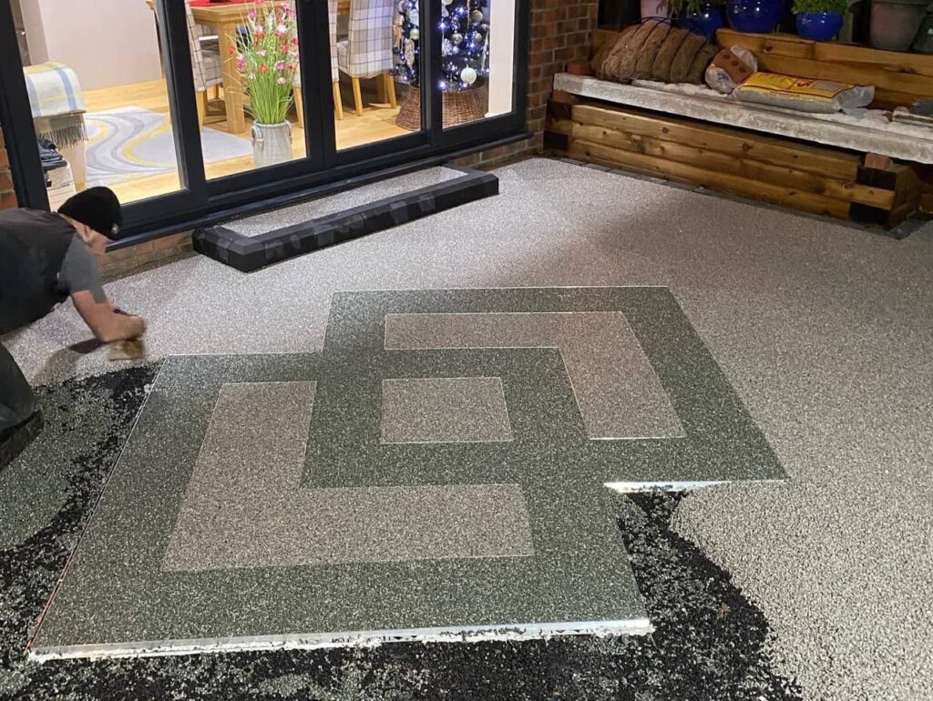 This is a photo of a gravel driveway installed in Epping Forest by Epping Forest Resin Driveways