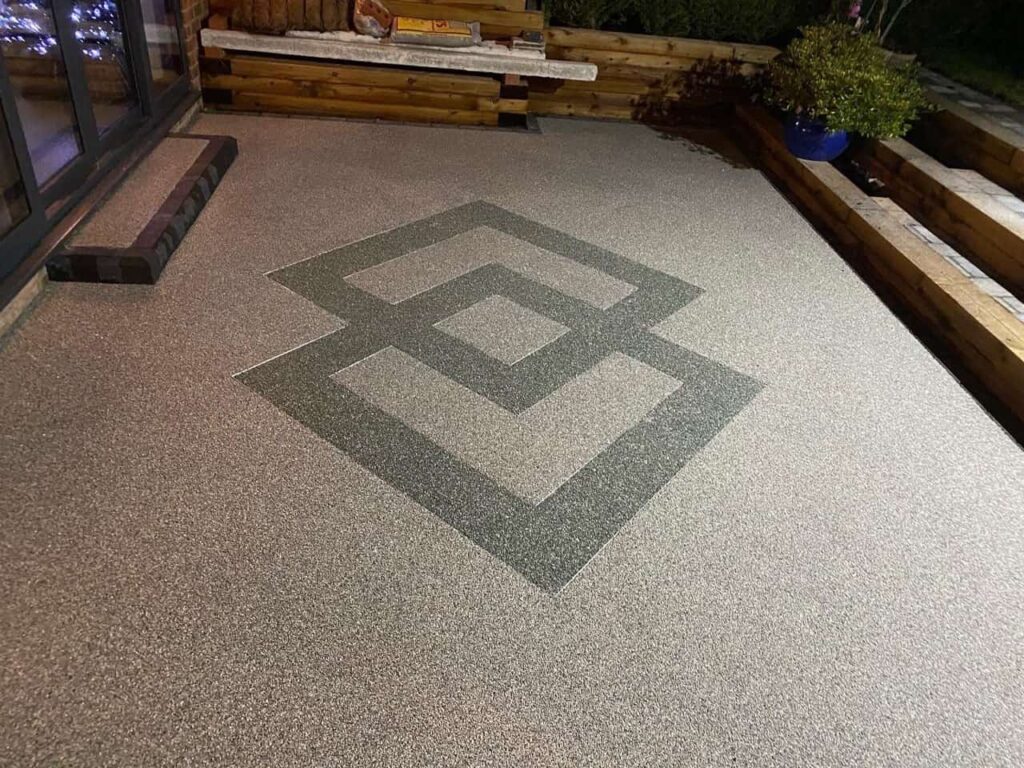 This is a photo of a gravel driveway installed in Epping Forest by Epping Forest Resin Driveways