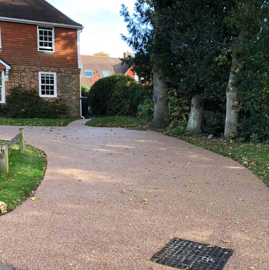This is a photo of a gravel driveway installed in Epping Forest by Epping Forest Resin Driveways